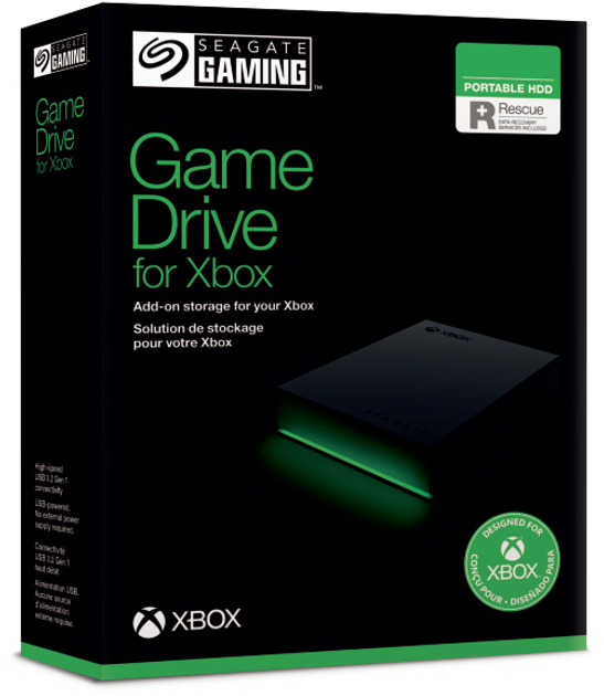 Dysk twardy Seagate Game Drive do konsoli Xbox 2TB STKX2000400 2.5 USB 3.0 Zewnętrzny Black - obraz 3