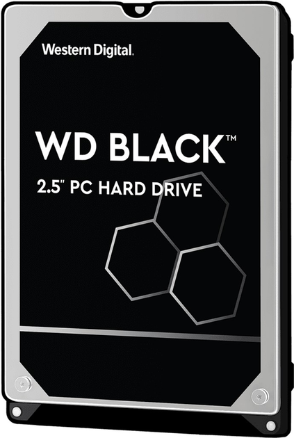 Жорсткий диск Western Digital Black 1TB 7200rpm 64MB WD10SPSX 2.5 SATA III - зображення 1