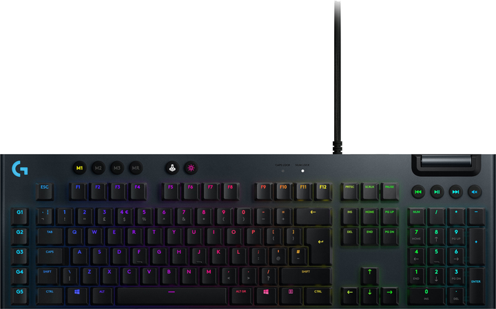 Клавіатура дротова Logitech G815 Gaming Mechanical GL Linear RGB USB Black (920-009008) - зображення 2