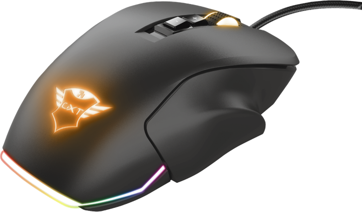 Mysz komputerowa Trust GXT 970 Morfix Konfigurowalna gamingowa USB, czarna (23764) - obraz 4