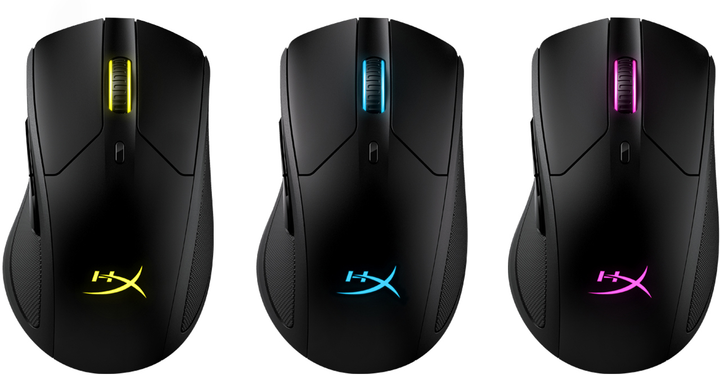 Mysz komputerowa HyperX Pulsefire Dart Wireless Gaming, czarna (4P5Q4AA) - obraz 6