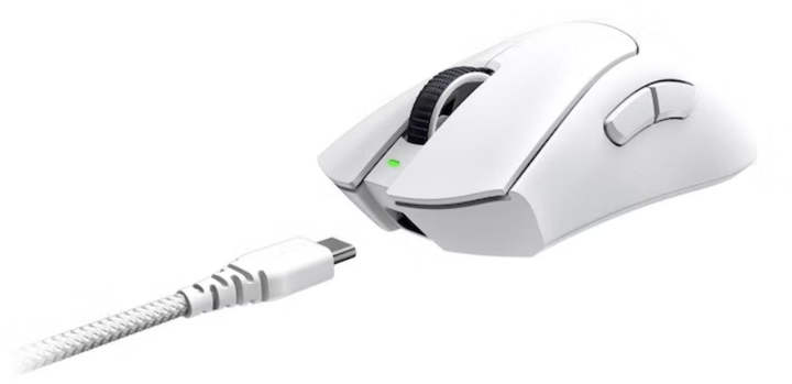Mysz bezprzewodowa gamingowa RAZER DeathAdder V3 PRO White - obraz 5