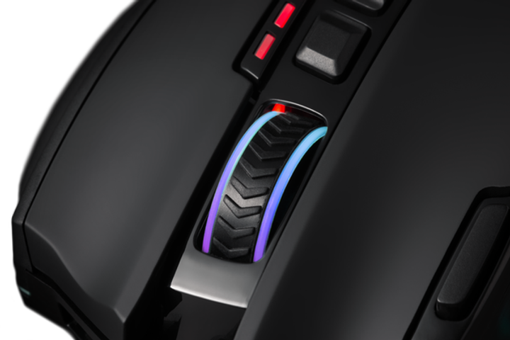 Mysz komputerowa Redragon Sniper Pro Wireless/USB Czarna (RED-M801P-RGB) - obraz 5