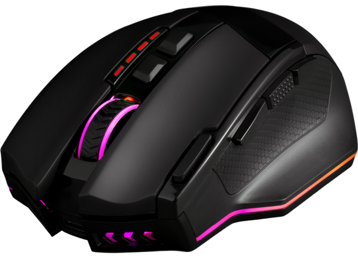 Mysz komputerowa Redragon Sniper Pro Wireless/USB Czarna (RED-M801P-RGB) - obraz 6
