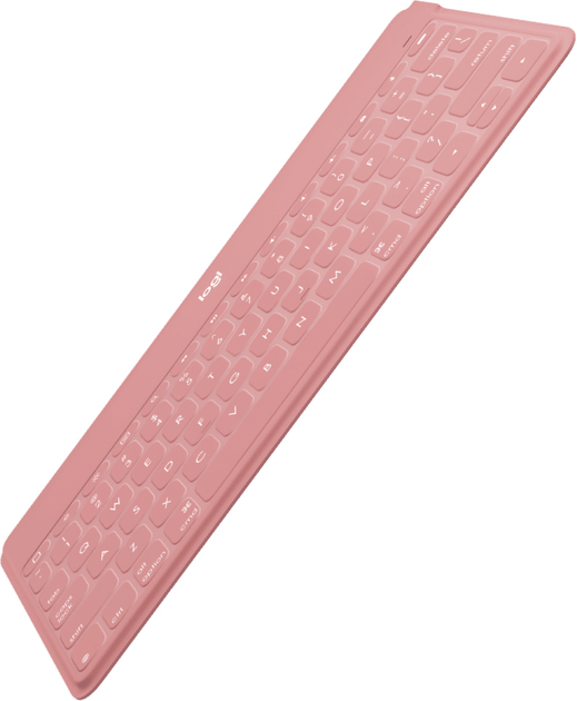 Клавіатура бездротова Logitech Keys-To-Go для iPhone iPad Apple TV Blush Pink (920-010059) - зображення 3