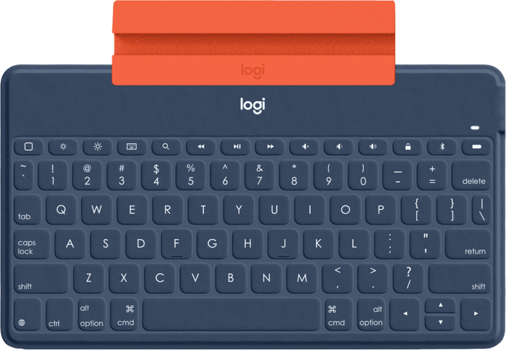 Клавіатура бездротова Logitech Keys-To-Go для iPhone iPad Apple TV Classic Blue (920-010060) - зображення 2