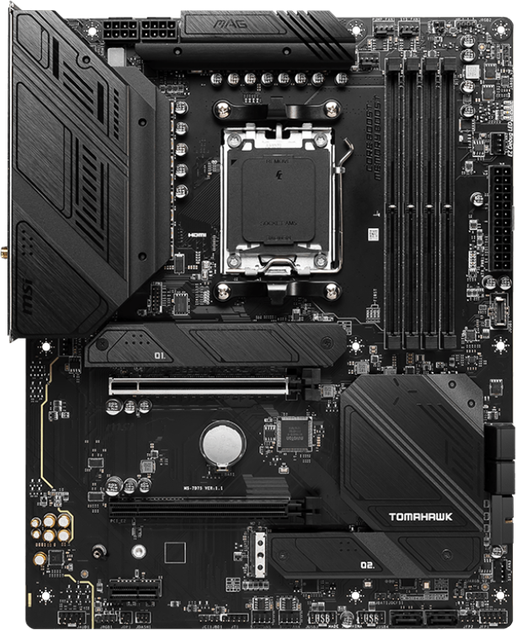 Płyta główna MSI MAG B650 TOMAHAWK WIFI (sAM5, AMD B650, PCI-Ex16) - obraz 1