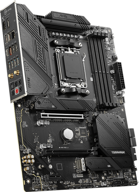 Материнська плата MSI MAG B650 TOMAHAWK WIFI (sAM5, AMD B650, PCI-Ex16) - зображення 3