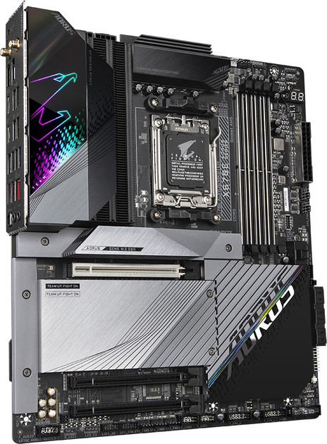 Материнська плата Gigabyte X670E Aorus Master (sAM5, AMD X670, PCI-Ex16) - зображення 2