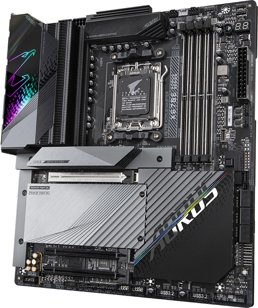 Płyta główna Gigabyte X670E Aorus Master (sAM5, AMD X670, PCI-Ex16) - obraz 3