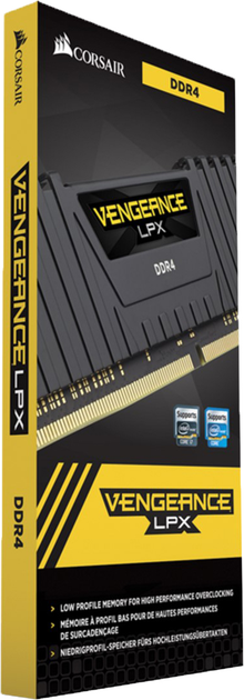 RAM Corsair DDR4-2400 16384MB PC4-19200 (zestaw 2x8192) Vengeance LPX czarny (CMK16GX4M2A2400C16) - obraz 5