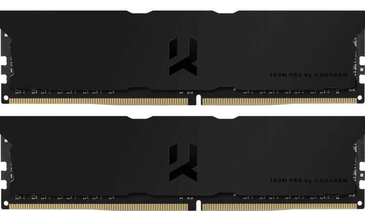 RAM Goodram DDR4-3600 16384MB PC4-28800 (zestaw 2x8192) IRDM Pro Deep Black (IRP-K3600D4V64L18S/16GDC) - obraz 1