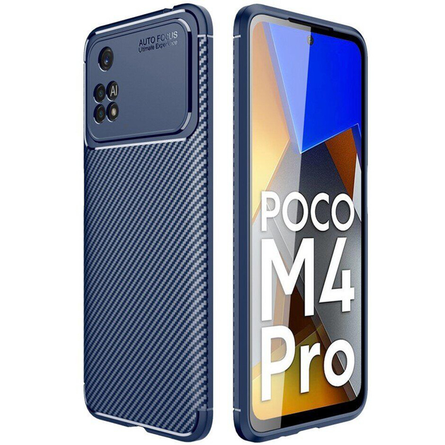 Чехол Auto Focus Ultimate Experience для Xiaomi Poco M4 Pro 4G blue ...