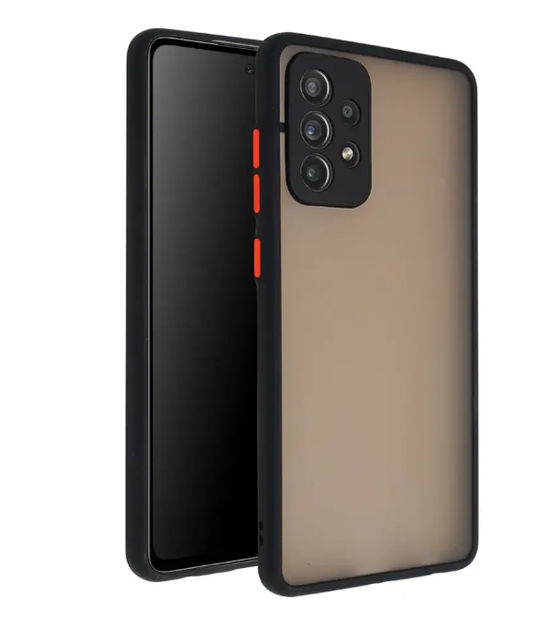 Чехол матовый Smoke Case для Samsung Galaxy A53 SM-A536EZ Черный - Фото 1 Чехол матовый Smoke Case для Samsung Galaxy A53 SM-A536EZ Черный - изображение 1