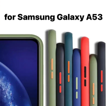 Чехол матовый Smoke Case для Samsung Galaxy A53 SM-A536EZ Черный - Фото 2 Чехол матовый Smoke Case для Samsung Galaxy A53 SM-A536EZ Черный - изображение 2