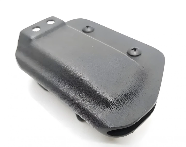 Паучер под магазин Glock 17, 19 с клипсой кайдекс, черный - изображение 4