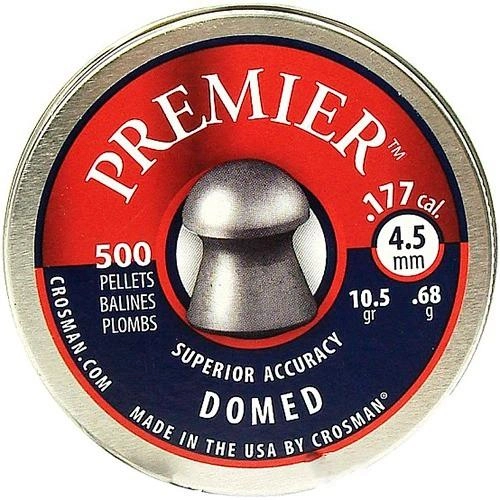 Кулі Crosman Premier Domed 4,50 мм, 0.68 м, 500шт - зображення 2