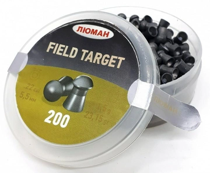 Пули Люман 5.5 мм 1.5г Field Target 200 шт/пчк - изображение 1