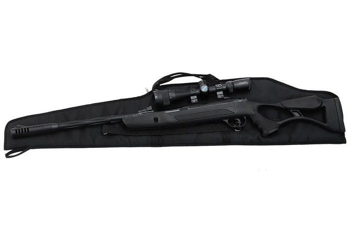 Чехол для гвинтівки з оптикою 125 см чорний - зображення 2