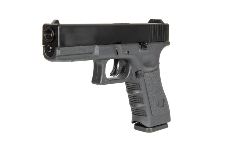 Пістолет Glock 17 Gen3. Black Green Gas EC-1101 - изображение 2