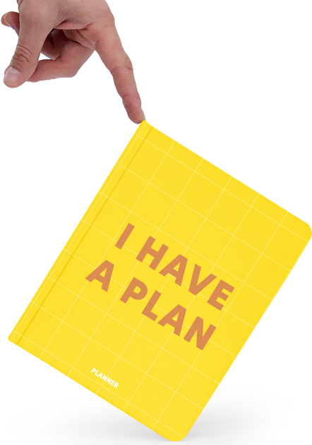 Планер Orner I have a plan Жовтий (orner-1947) - зображення 3