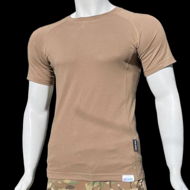Тактична преміум футболка вологовідвідна Cool Desert, Койот, XS - зображення 1