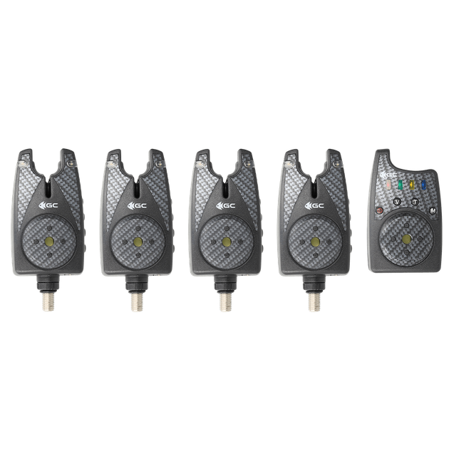 Набор сигнализаторов GC Bite Alarm Set SN55 4+1 - Фото 1 Набор сигнализаторов GC Bite Alarm Set SN55 4+1 - изображение 1
