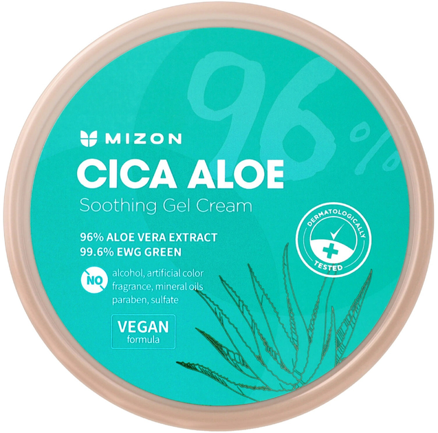 Успокаивающий гель-крем для тела Mizon Aloe 96% 300 г (8809663754006 ...