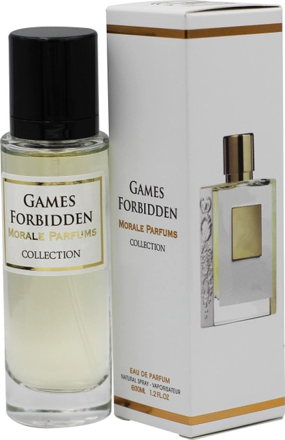 Акція на Парфумована вода для жінок Morale Parfums Games Forbidden версія Kilian Forbidden Games 30 мл (3931646779876/4820269861008) від Rozetka