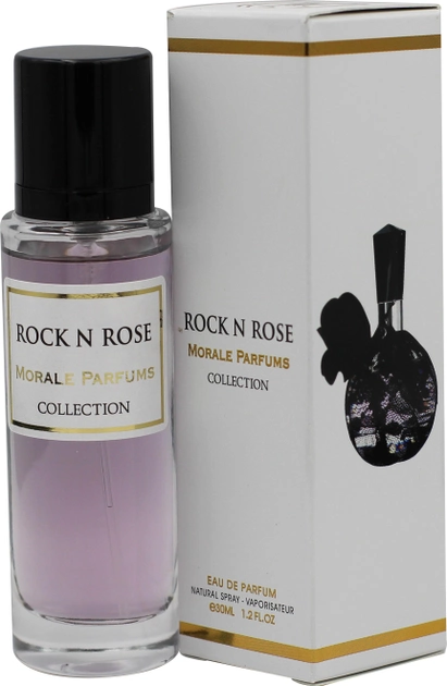 Акція на Парфумована вода для жінок Morale Parfums Rock N Rose версія Valentino Rock`n Rose 30 мл (3207454531594/4820269861633) від Rozetka