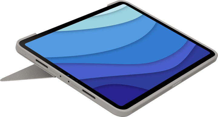 Обкладинка-клавіатура Logitech Combo Touch для Apple iPad Pro 11" 1st/2nd/3rd Gen Sand (920-010172) - зображення 5