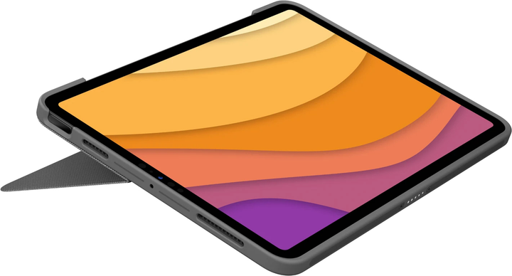 Osłona klawiatury Logitech Combo Touch do Apple iPad Air 10,9" 4th 5th Gen szara (920-010272) - obraz 4