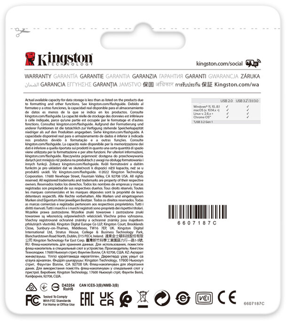 Pendrive Kingston DataTraveler Exodia Onyx 64 GB USB 3.2 Gen 1. czarny (DTXON/64 GB) - obraz 12