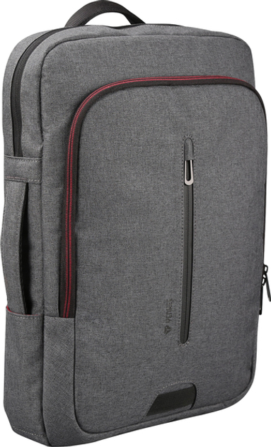 Рюкзак трансформер для ноутбука YENKEE 12L 15.6" TARMAC 3in1 Convertible YBB 1522GY Grey (YBB 1522GY) - зображення 3