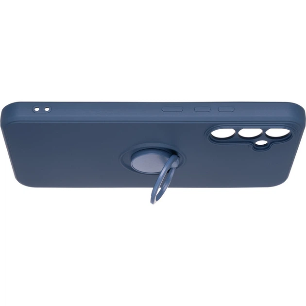 Чохол Fiji Holder Ring Samsung Galaxy A34 (A346) бампер накладка з підставкою Blue - зображення 3