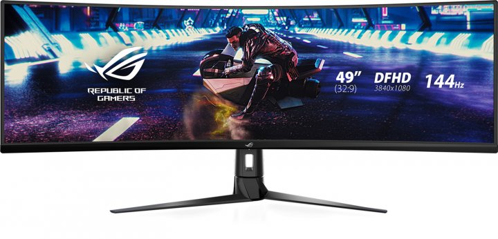 ASUS ROG Strix XG49VQ Black (90LM04H0-B01170) - изображение 1