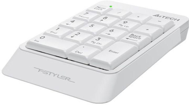 Клавиатура проводная A4Tech FK13P Fstyler Numeric Keypad White (4711421953450) - изображение 4