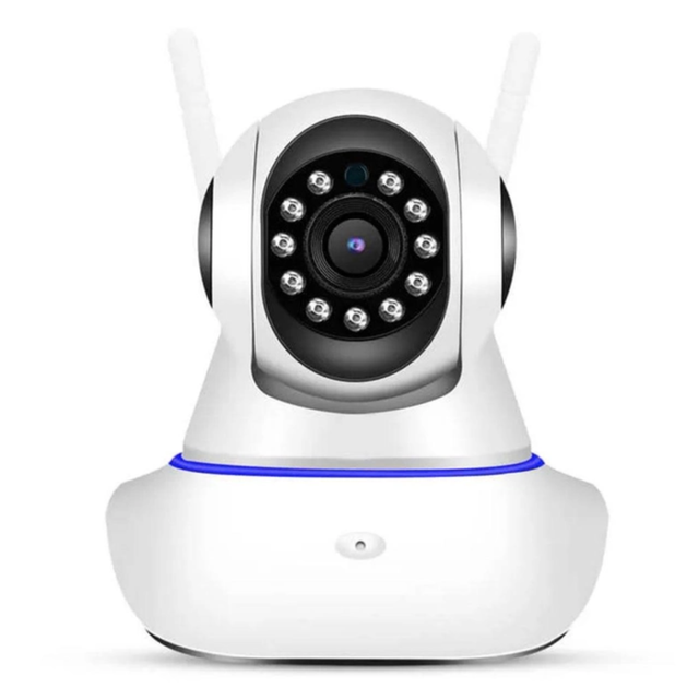 Камера WiFi Smart Camera видеонаблюдения к телефону с подсветкой и микрофоном видеоняня - изображение 5