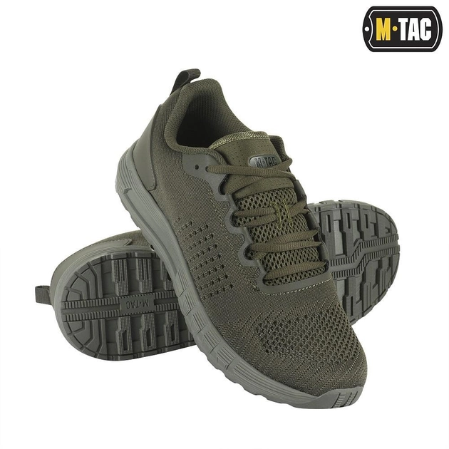 Чоловічі кросівки літні M-Tac розмір 38 (24,8 см) Олива (Хакі) (Summer Light Army Olive) - зображення 1