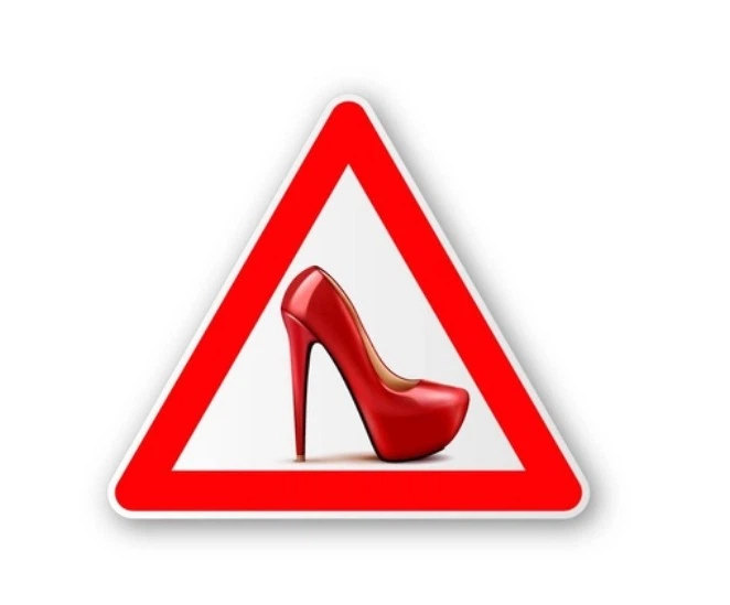 Съемный набор магнитных наклеек для начинающего водителя Туфелька и ...