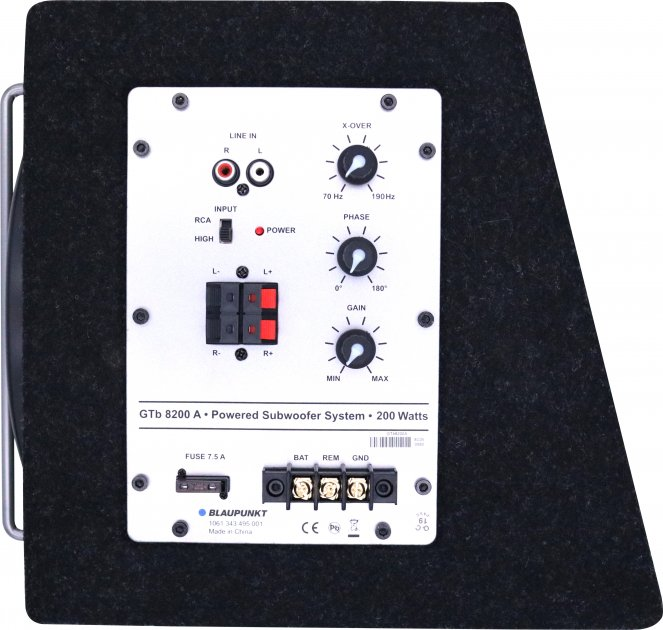 Subwoofer samochodowy Blaupunkt GTb 8200 A - obraz 3