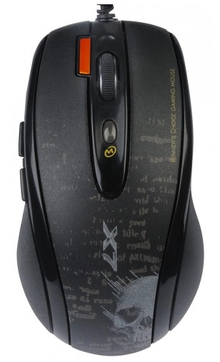 Игровая мышка A4Tech F5 black (4711421882828) - Фото 1 Игровая мышка A4Tech F5 black (4711421882828) - изображение 1