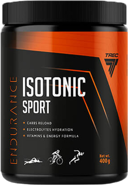 Ізотонік Trec Nutrition Isotonic Sport 400 г Лимон (5902114019631) - зображення 1