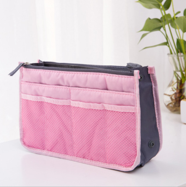 Органайзер в женскую сумку Bag-in-bag розовый от продавца: korol – в ...
