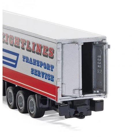 Model Siku 1:87 Kolejka samochodowa Biało-niebieska (1806) - obraz 4