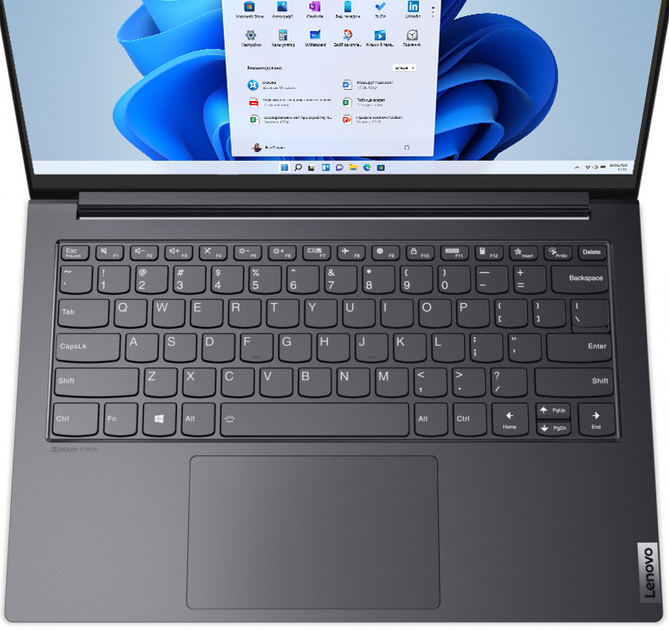 Ноутбук Lenovo Yoga Slim 7 Pro 14IHU5 (82NC007PPB) Slate Grey - зображення 4