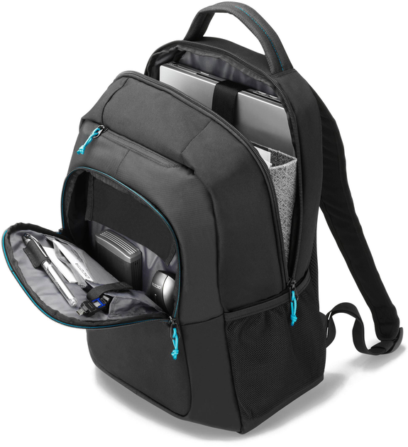 Рюкзак для ноутбука Dicota Spin Backpack 14"-15.6" Black (D30575) - зображення 2