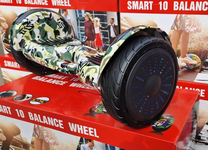 ROZETKA Гироскутер Smart Balance Wheel 10.5 Premium Lights Камуфляж купить в Киеве, Харькове