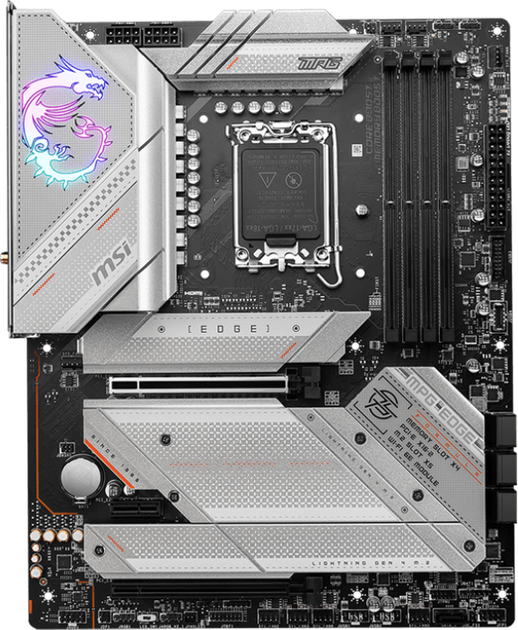 Материнська плата MSI MPG Z790 EDGE WIFI (s1700, Intel Z790, PCI-Ex16) - зображення 1