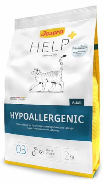 Сухой корм для котов Josera Help Hypoallergenic Cat при непереносимости ...